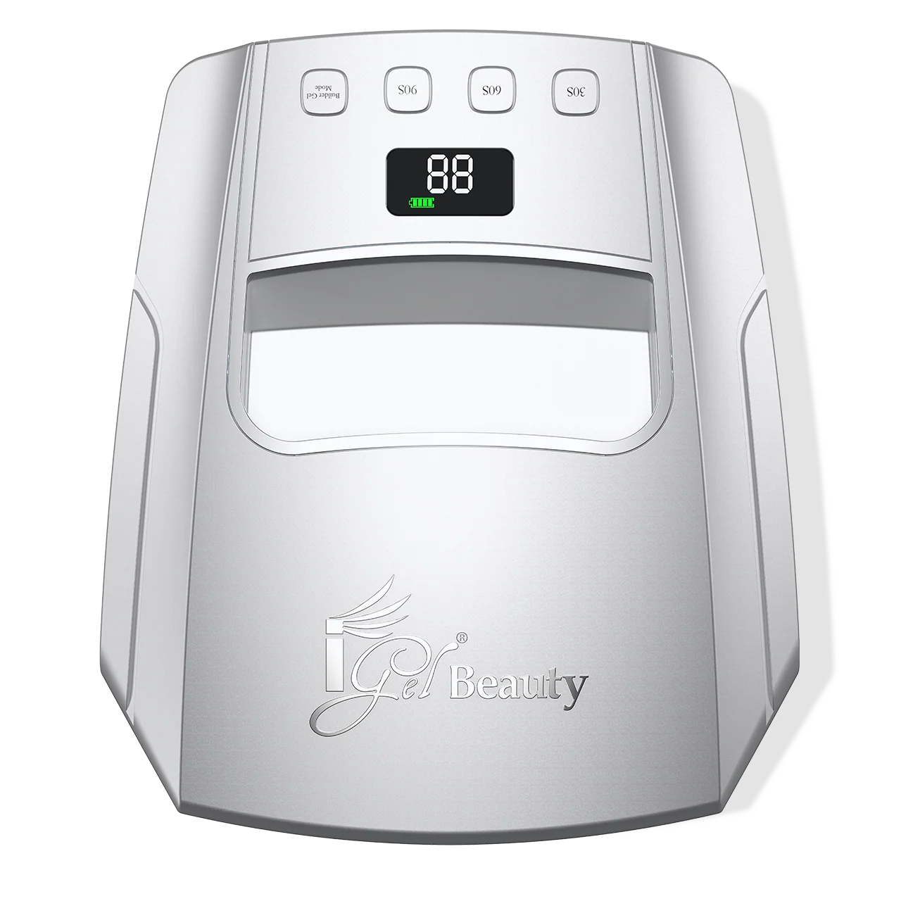 iGel Hybrid Pro 3.0 XL Wireless Rechargeable UV/LED Lamp (Silver)